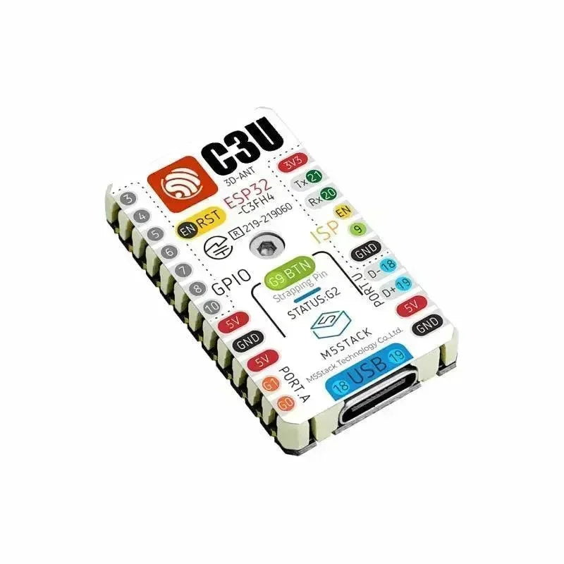 M5Stack M5Stamp C3U Mate with Pin Headers - OpenELAB