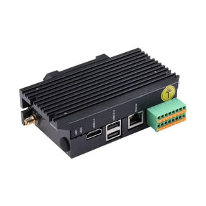 Seeed Studio EdgeBox RPi 200 heatsink top perspective image