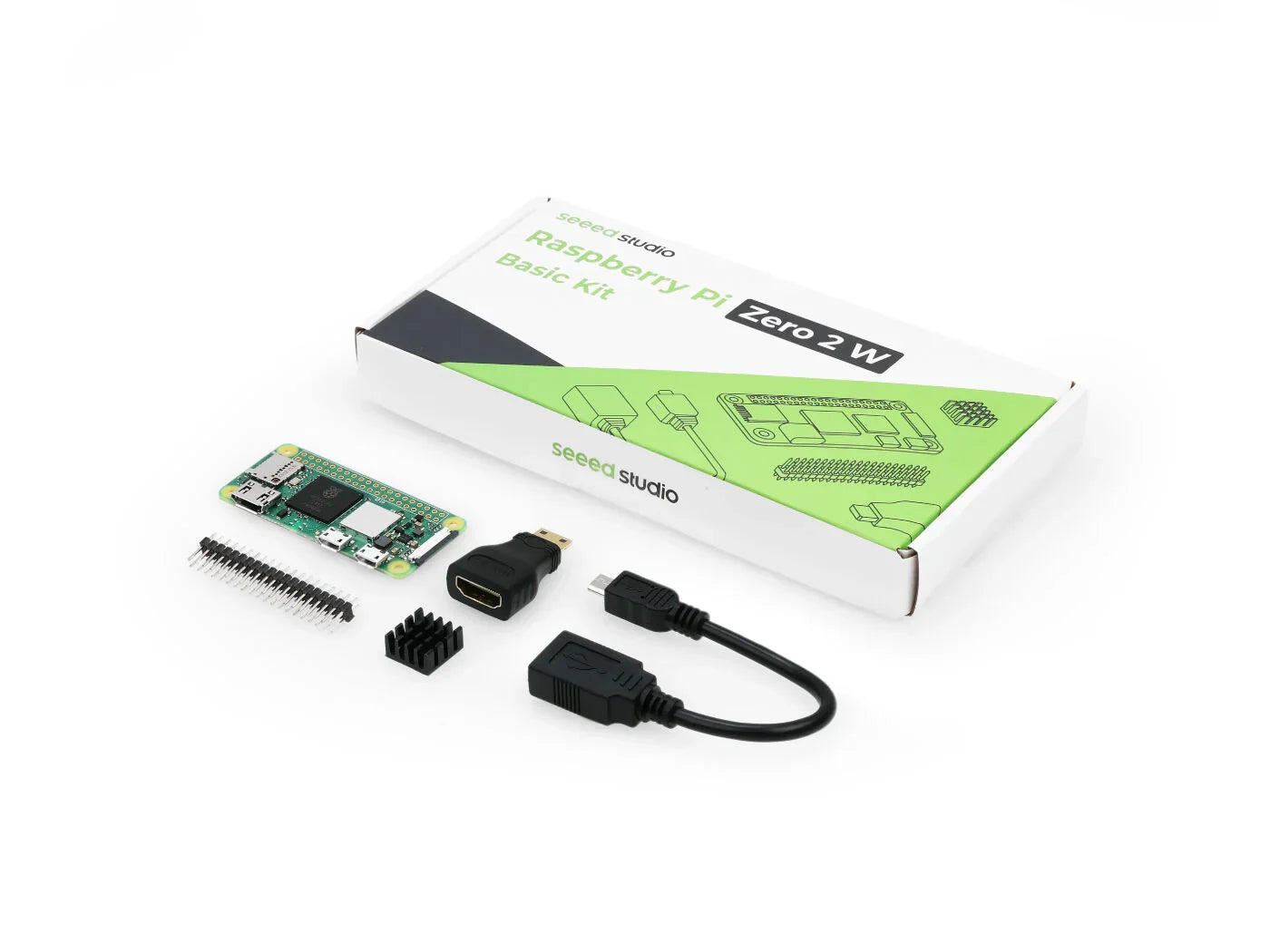 Seeed Studio Raspberry Pi Zero 2 W Peruspaketti