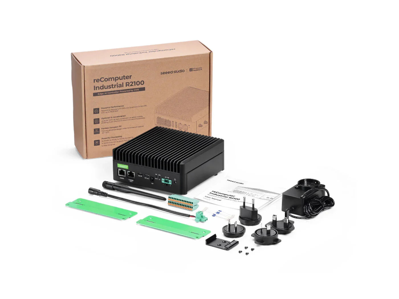 Seeed Studio reComputer Industriel R2145-12 Hailo-8 26 TOPS 16GB