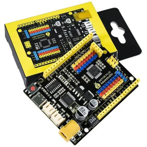 Keyestudio UNO R3 Motor Driver PLUS Dev Board - OpenELAB
