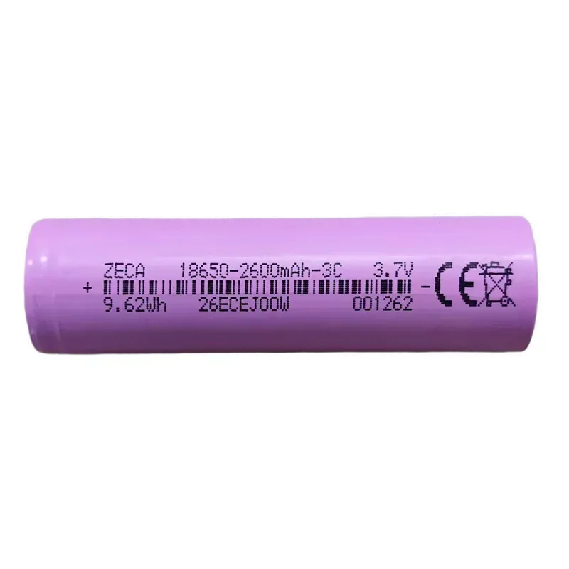 OpenELAB Einzelpack 3C INR 18650 Batterie 2600mAh 3,7V Maximal 7,8A Ausgang