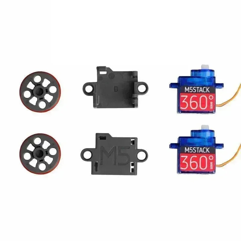 M5Stack Servo Kit 360° kompatibel med Brick