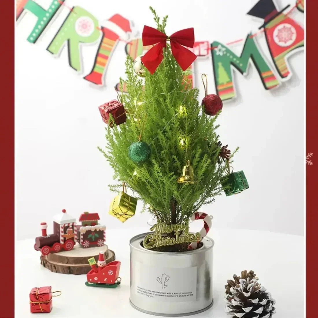 Desktop-kerstboom (kan groter worden)