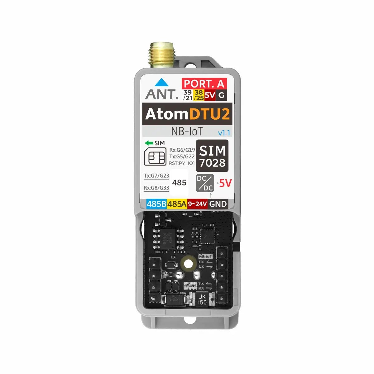 M5Stack ATOMIC DTU NB-IoT2 Globální verze v1.1 (SIM7028)