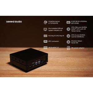 Seeed Studio reComputer J2012 - Edge AI Device with Jetson Xavier NX 16 GB module official product image 9