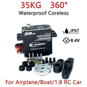 E-POWERRC 35KG Coreless Servo - OpenELAB