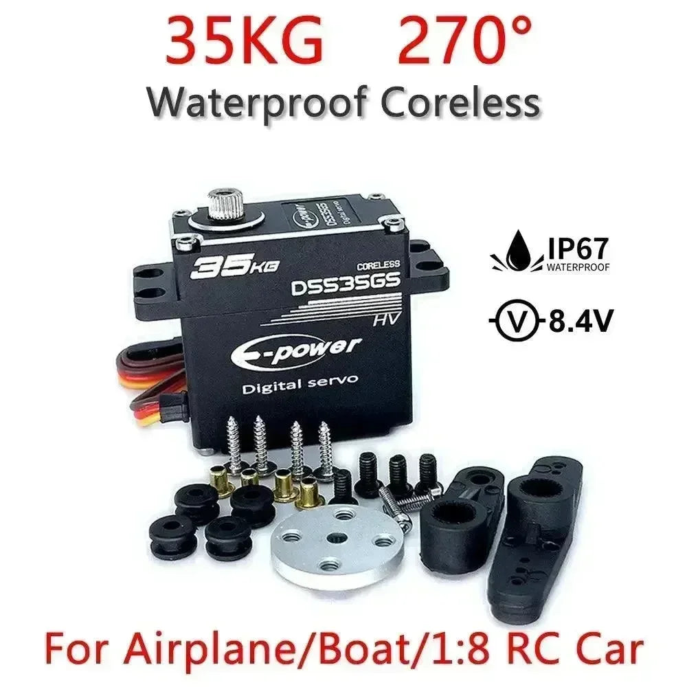 E-POWERRC 35KG Coreless Servo - OpenELAB