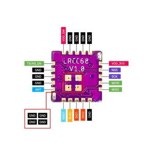 Elecrow LRCC68 Long-Range LoRa Wireless Transceiver Module LLCC68-7