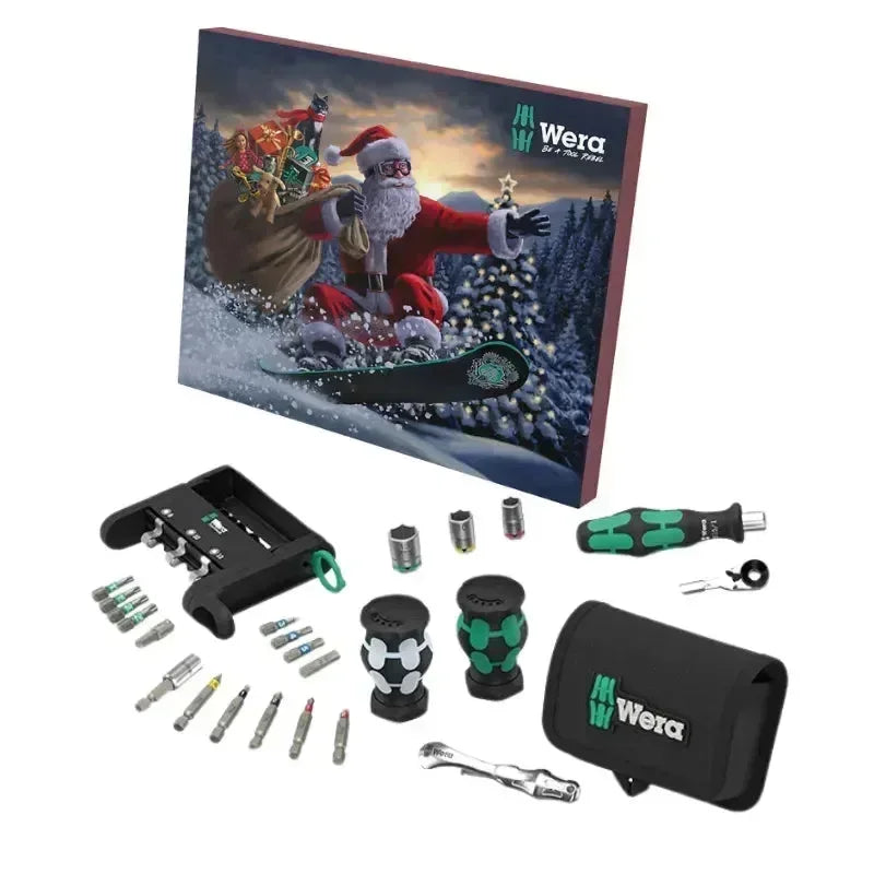 Wera adventskalender 2024, 25 delen