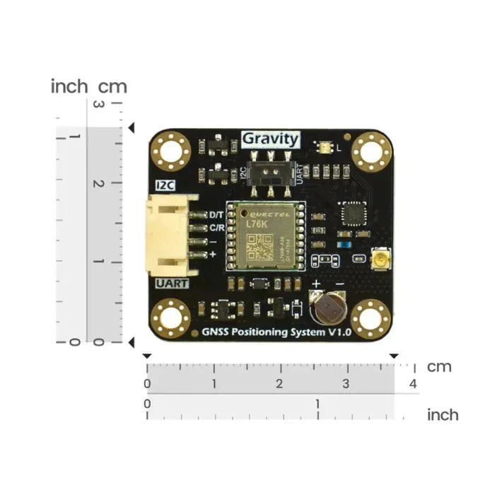 Gravity: GNSS GPS BeiDou Receiver Module - I2C&UART-2