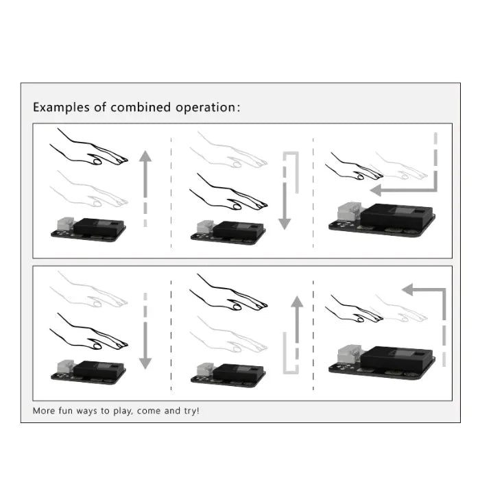 Gravity: Gesture & Touch Sensor (UART, 7 Gestures, 0~30cm)-7