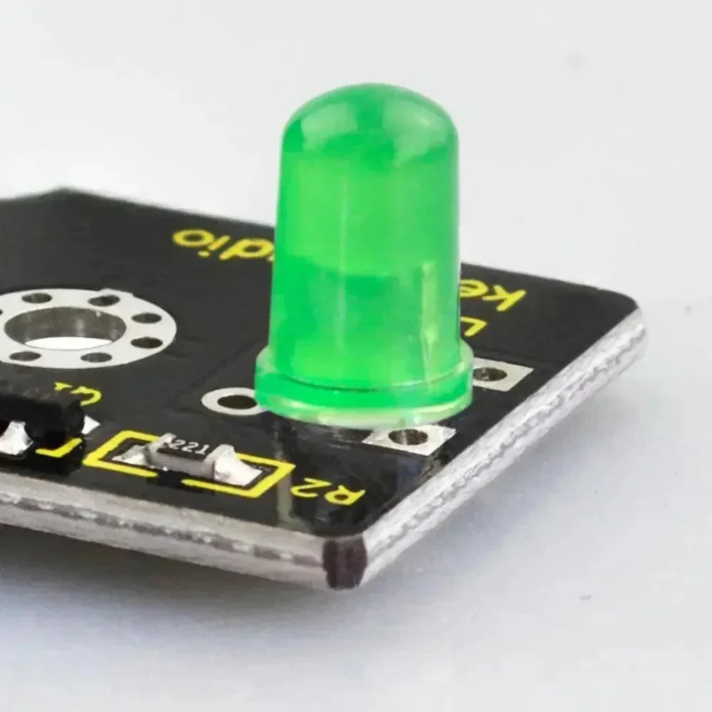 Keyestudio EASY PLUG RJ11 Green LED Module - OpenELAB