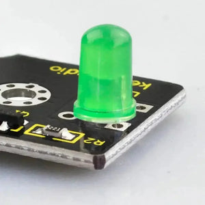 Keyestudio EASY PLUG RJ11 Green LED Module - OpenELAB