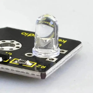 Keyestudio EASY PLUG RJ11 White LED Module - OpenELAB