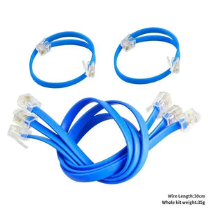 Keyestudio EASY PLUG RJ11 Connection Cable with Crystal Port 5pcs - OpenELAB
