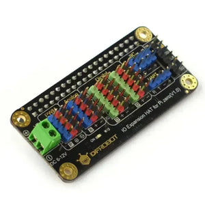 IO Expansion HAT for Raspberry Pi 5 / Zero / Zero W / 4B / 3B+-1