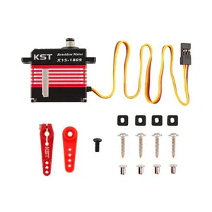 KST X15-1809 V8.0 Brushless HV Mini Swash Plate Cyclic Servo 24Kgf.cm 0.07sec-3