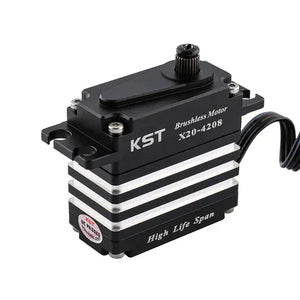 KST X20-4208 Brushless Contactless 6BB HLS Standard Servo 46Kgf.cm 0.07sec-4