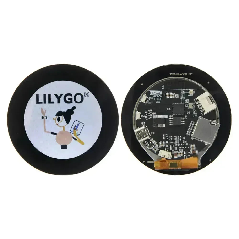 LILYGO T-RGB ESP32-S3 2,1 / 2,8 inch rond display touchscreen ontwikkelingsbord