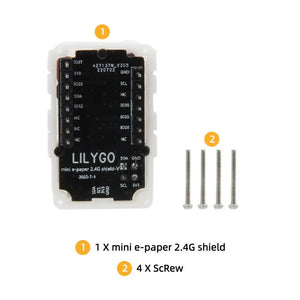 LILYGO MiNi E-Paper Shield nRF24L01 2.4G Wireless Module-7