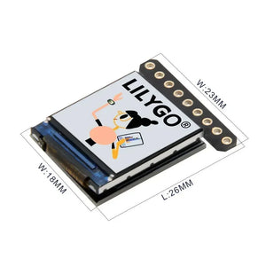 LILYGO T-0.85 Inch LCD Module GC9107 Full Color IPS-4