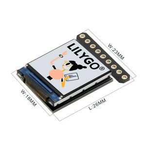 LILYGO T-0.85 Inch LCD Module GC9107 Full Color IPS-4