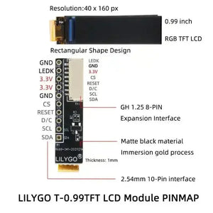 LILYGO T-0.99 Inch LCD-05
