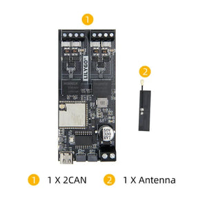 LILYGO T-2CAN ESP32S3 Controller with Dual CAN FD & QWIIC Interface-6