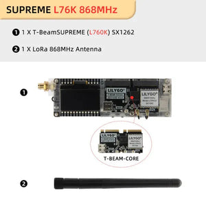 LILYGO T-Beam SUPREME ESP32-S3 LoRa GNSS Board for Meshtastic Networks-5
