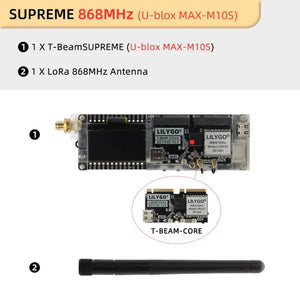 LILYGO T-Beam SUPREME ESP32-S3 LoRa GNSS Board for Meshtastic Networks-7