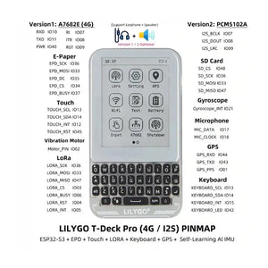 LILYGO T-Deck Pro ESP32S3 SX1262 LoRa Meshtastic GPS Wireless Module-8