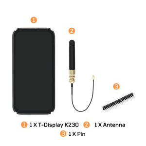 LILYGO T-Display K230 LORA with 4.1 Inch AMOLED Touch Screen & Camera-8