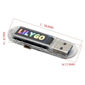 LILYGO T-Dongle S3 TF card WiFi BLE ESP32-S3 Development Board-8