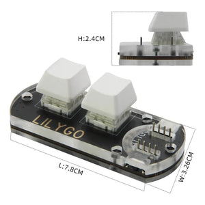 LILYGO T-Encoder Shield CH552 Macro Keys RGB LED-3