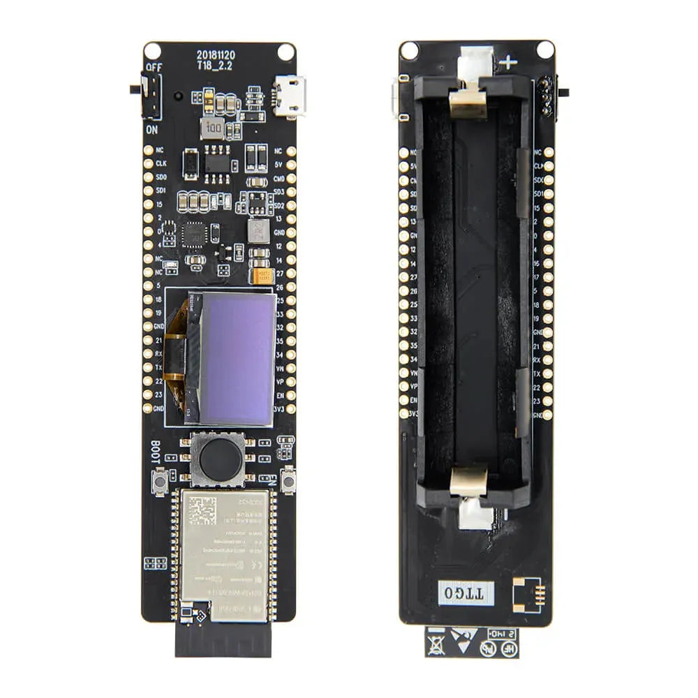 LILYGO T-Lion ESP32-WROVER 0.96OLED 18650 Battery Holder-1