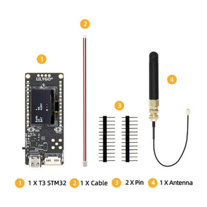 LILYGO T3 STM32WL55 LoRa Node 868MHz OLED MeshCore Board-7