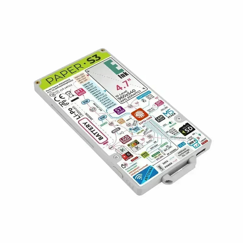 M5PaperS3 ESP32-S3 IoT Development Kit with 4.7-inch E-Ink Touch Display-4