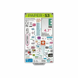 M5PaperS3 ESP32S3 Development KitM5PaperS3 ESP32-S3 IoT Development Kit with 4.7-inch E-Ink Touch Display-6