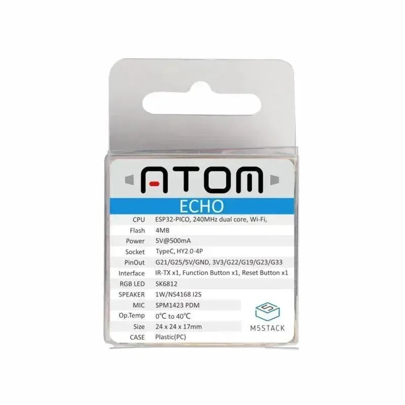 M5Stack ATOM Echo Smart Speaker Development Kit-1