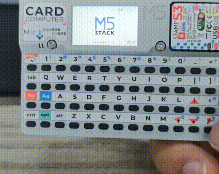 M5Stack Cardputer Kit with M5StampS3 1400mAh Battery-2