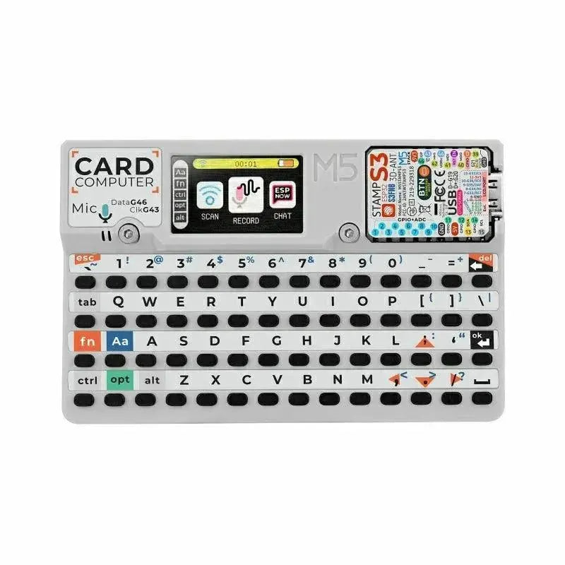 M5Stack Cardputer Kit with M5StampS3 1400mAh Battery