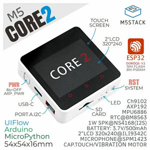 M5Stack Core2 ESP32 IoT Development Kit-2