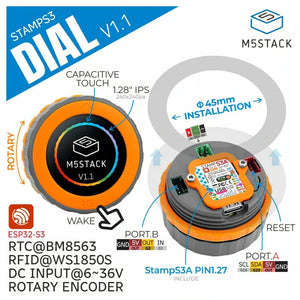 M5Stack Dial v1.1 -2
