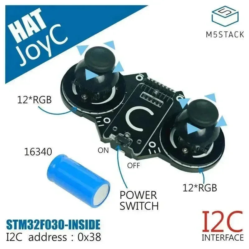 M5Stack JoyC (W/O M5StickC) Omni-directional Controller - OpenELAB