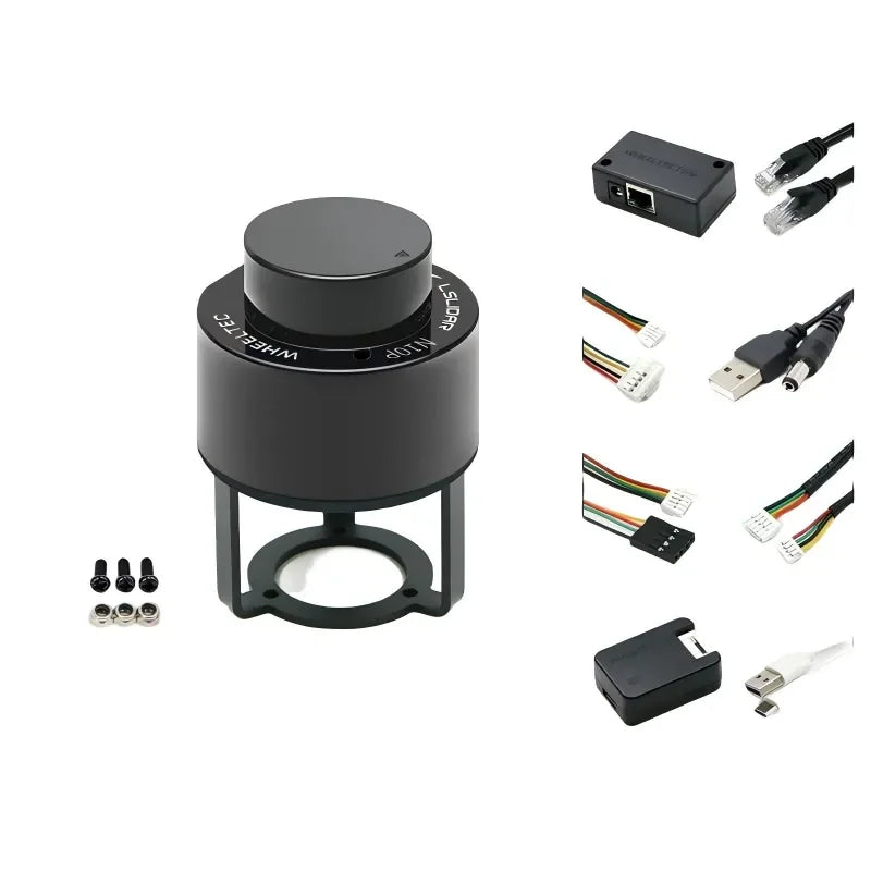 Wheeltec Leishen N10 Adattatore Ethernet LiDAR Staffa Seriale 32mm