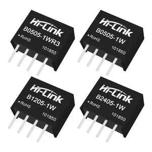 Hi-Link DC-DC 5V to 3.3V/5V/9V/12V/15V/24V 1W Mini Converter Isolated Power Supply - OpenELAB
