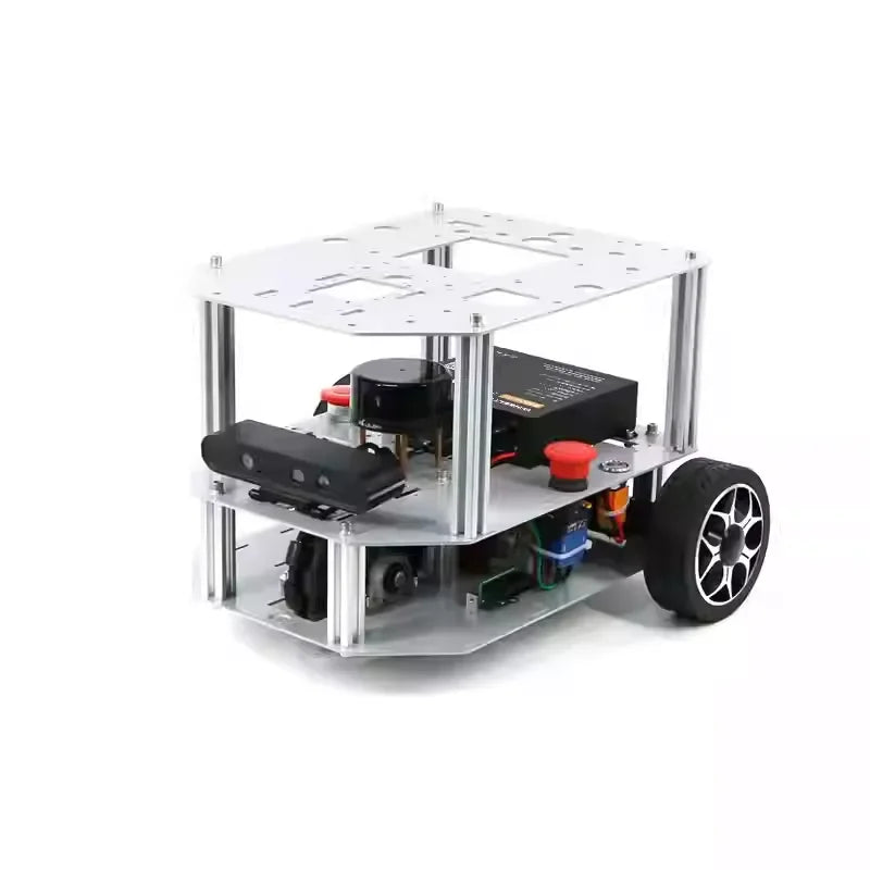 Wheeltec V650 Semi-Outdoor Diff ROS RPi5 M10P Kit di sviluppo con fotocamera di profondità