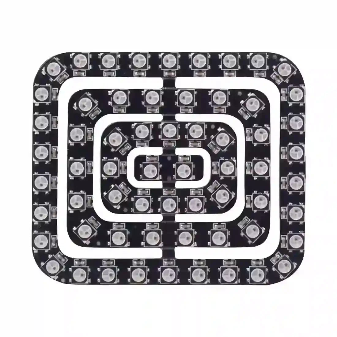 OpenELAB WS2812B 5050 RGB LED Ring 62 Pixel Integrierter IC Vollfarbe