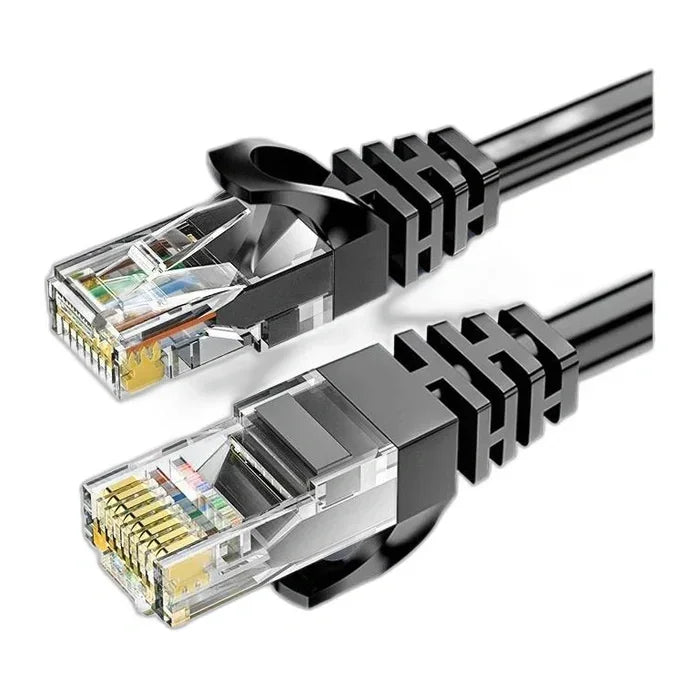 Kabel Ethernet CAT6 Gigabit 1,5 m Czarny